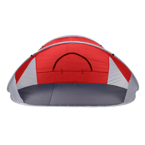 Pop Up Tent Camping Beach Red