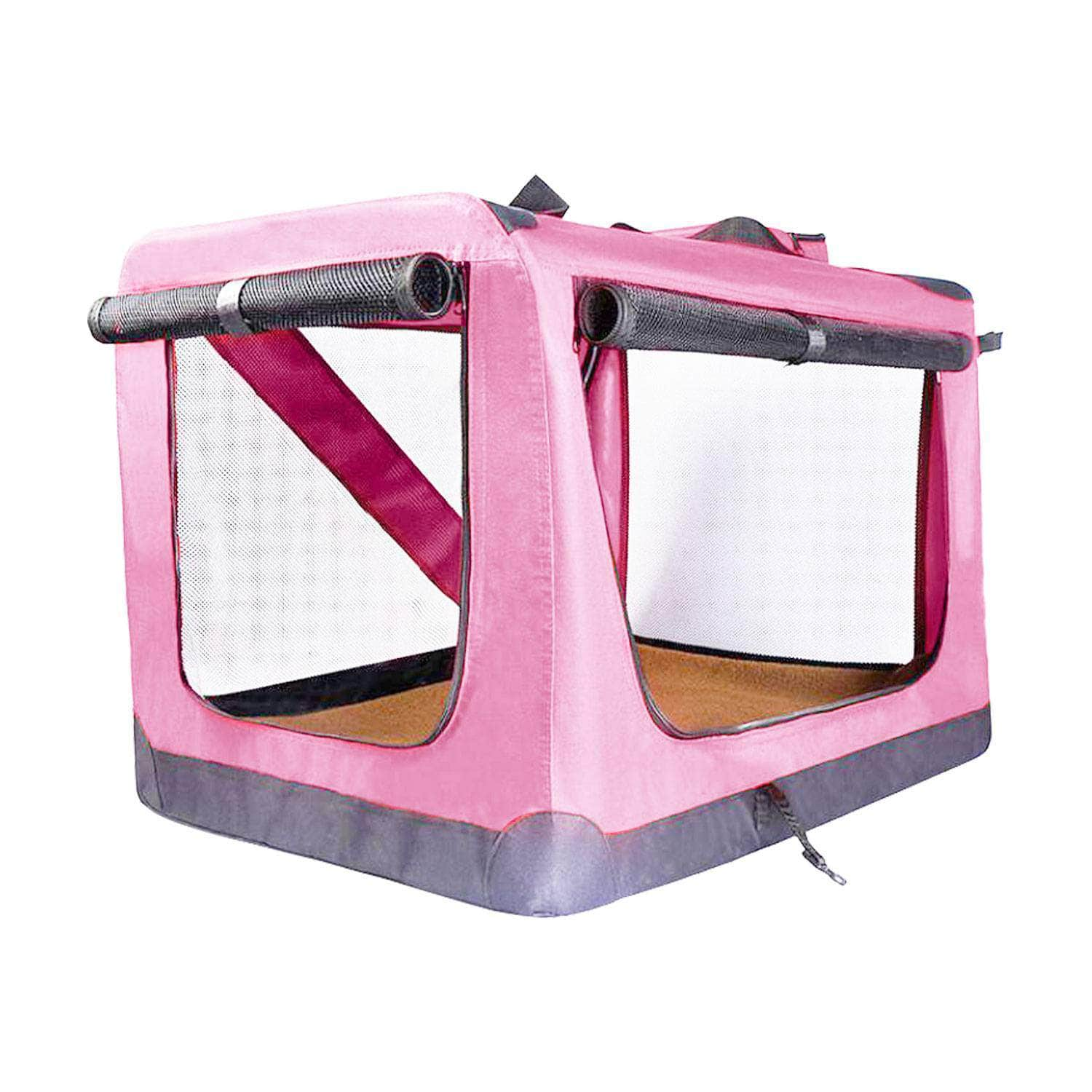 Portable Pet Carrier-Model 1-Xl and M Size Blue/Pink/Grey