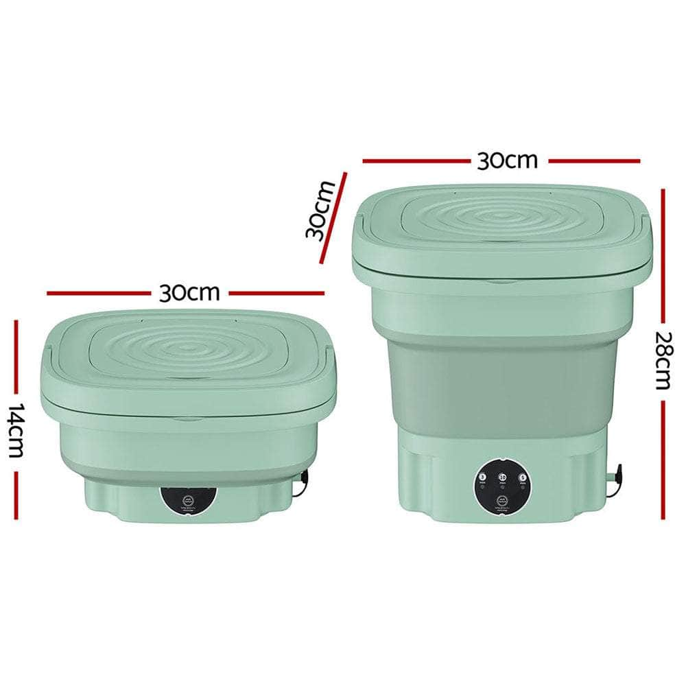 Portable Washing Machine 8L Green