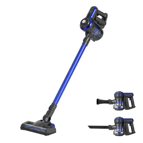 Powerful Devanti Cordless Vacuum Cleaner - 250W Blue