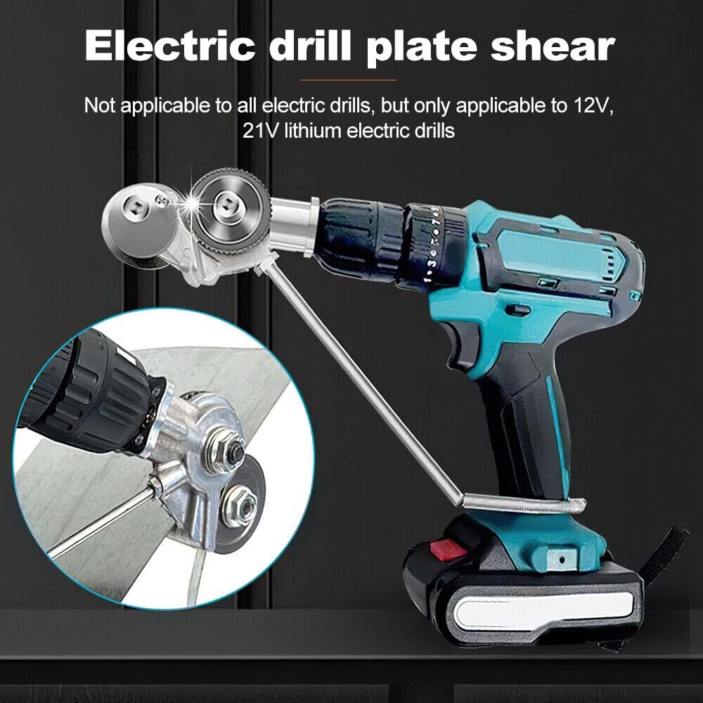 Precision Sheet Metal Cutting with AU Electric Drill Plate Cutter