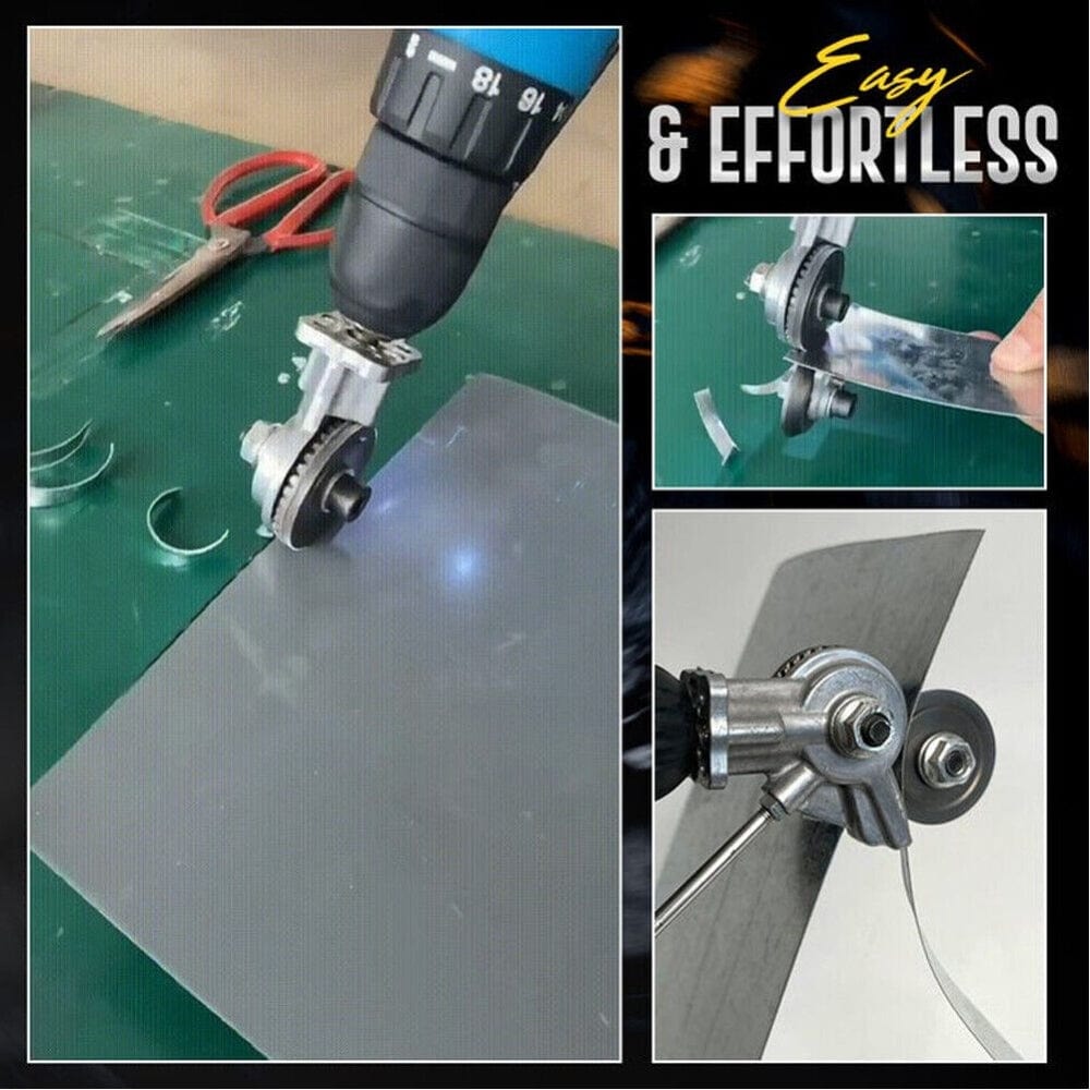 Precision Sheet Metal Cutting with AU Electric Drill Plate Cutter