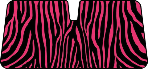 Premium Sun Shade [147Cm X 68.5Cm] - Zebra Pink