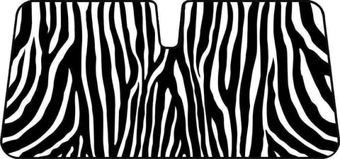 Premium Sun Shade [147Cm X 68.5Cm] - Zebra White