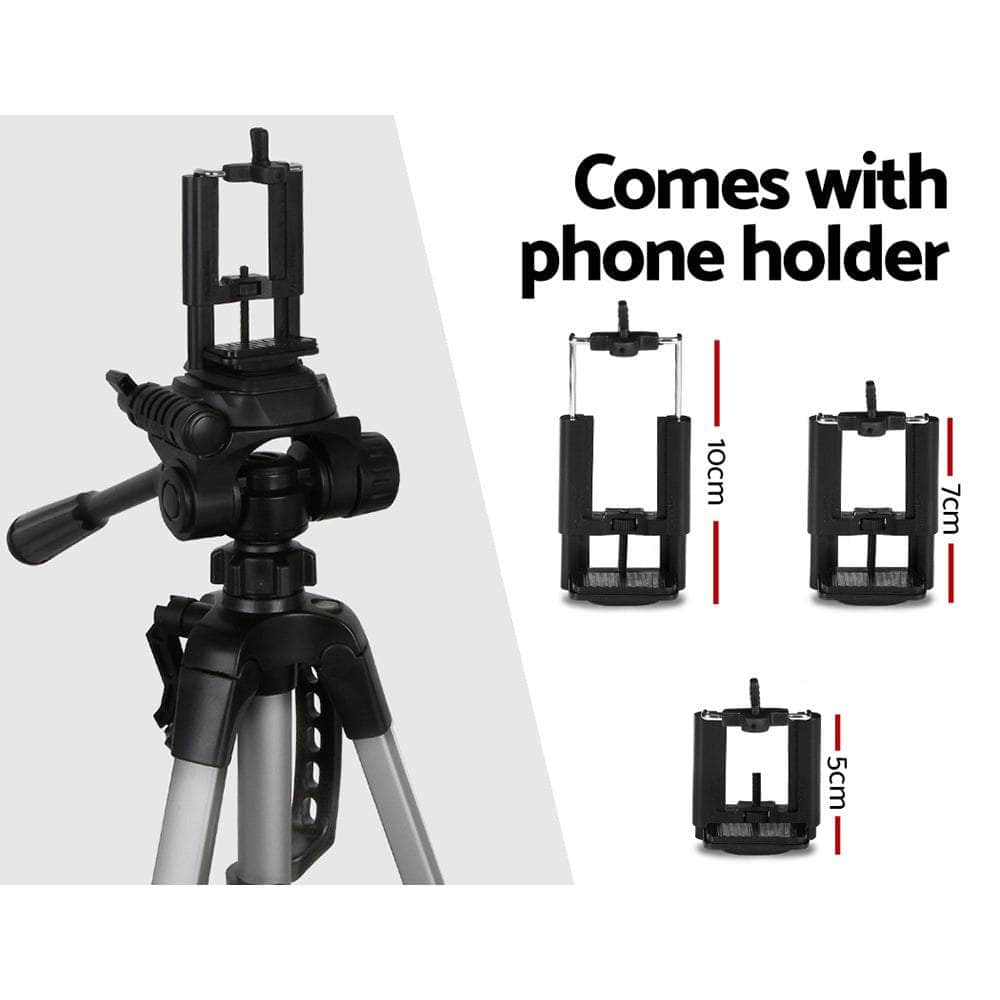 Professional Dslr Camera Tripod Stand, Adjustable 55-145Cm