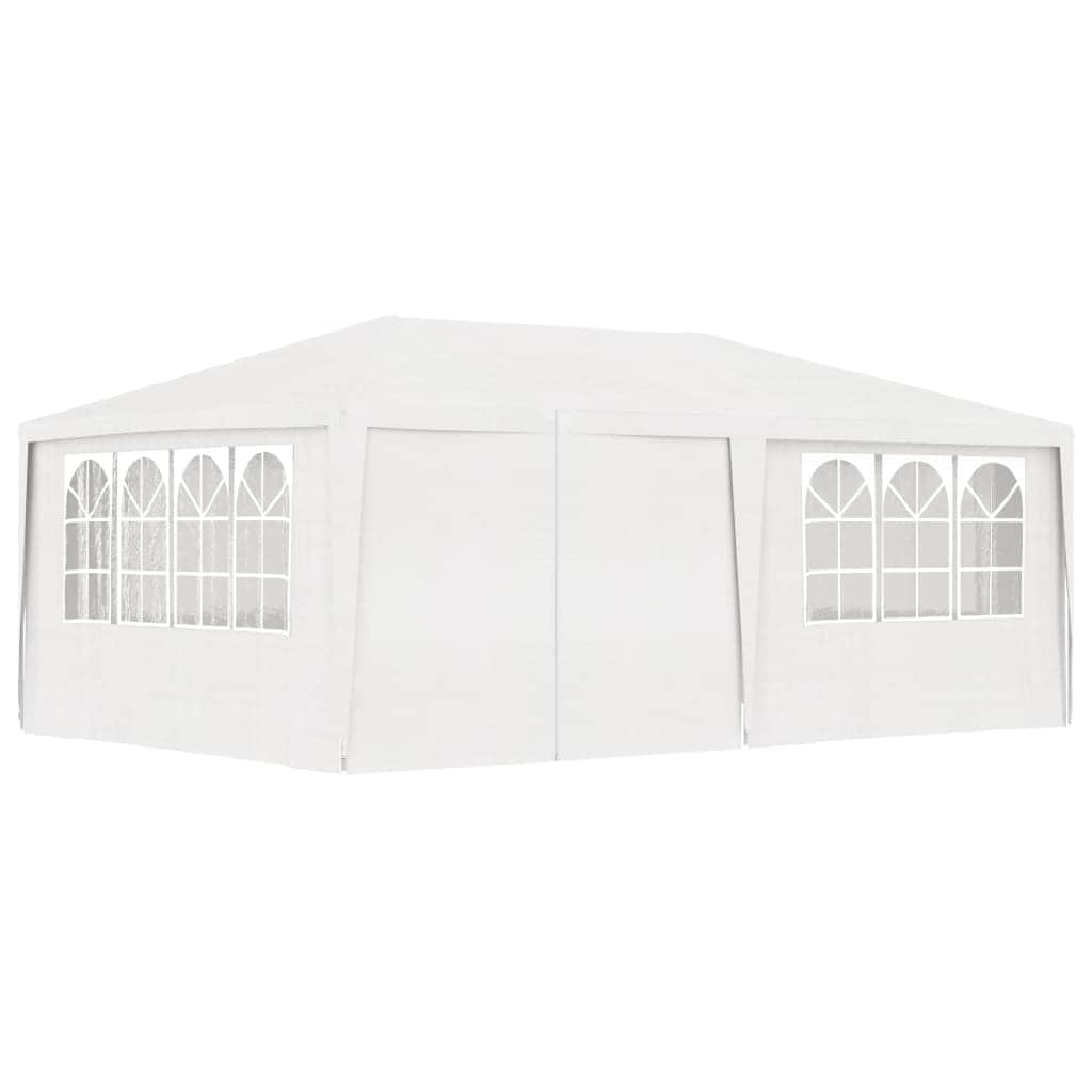 Professional Party Tent with Side Wall White