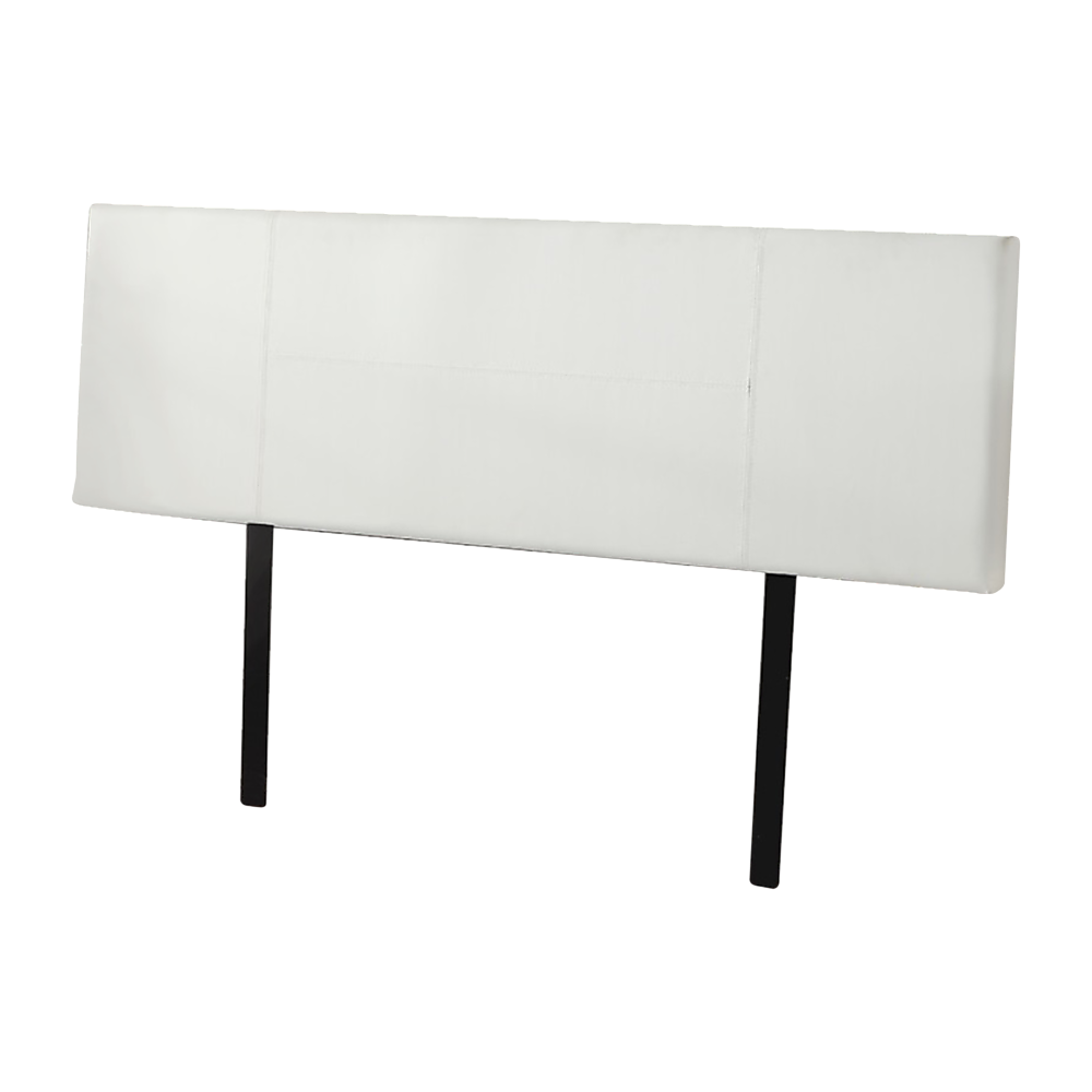 PU Leather King Bed Headboard Bedhead - White