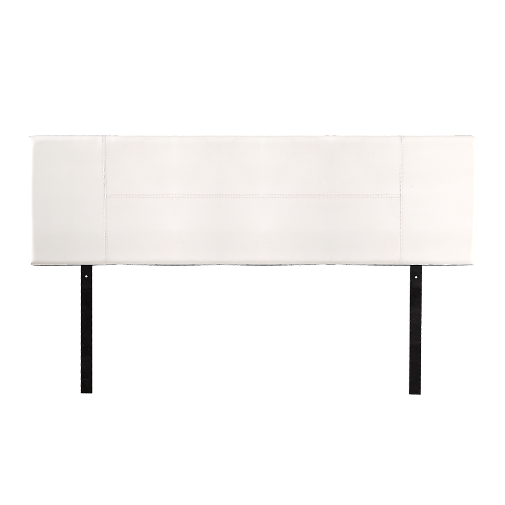 PU Leather King Bed Headboard Bedhead - White