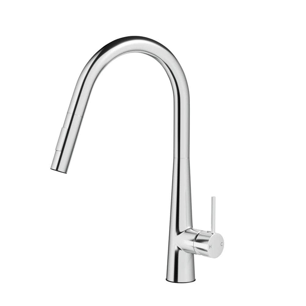 Pull Out Kitchen Mixer Tap - Swivel Rectangle/Round