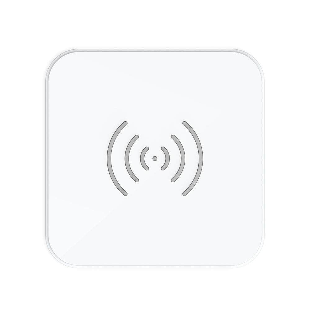 Qi Certified 10W/7.5W Fast Wireless Charger Pad (White)