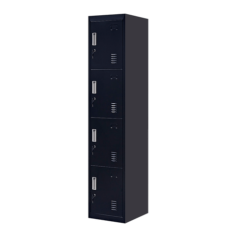 Quad-Compartment Vertical Locker Efficient Storage Solution