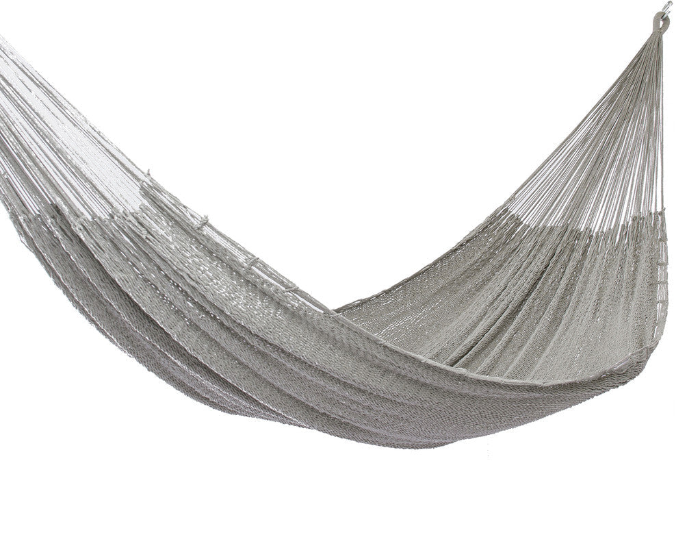 Queen Size Outdoor Cotton Mexican Hammock in Dream Sands Colour