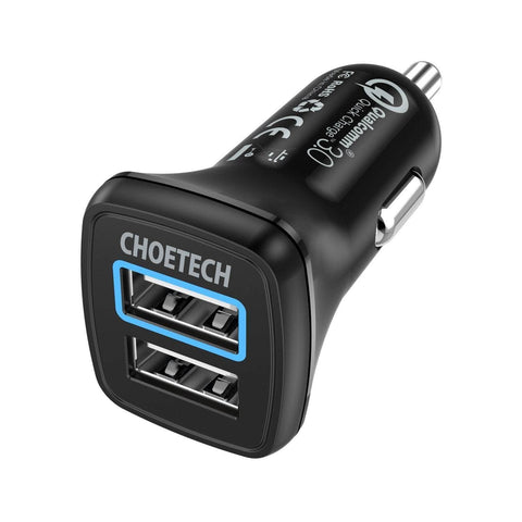 Quick Charge 3.0 Tech 30W Car Charger