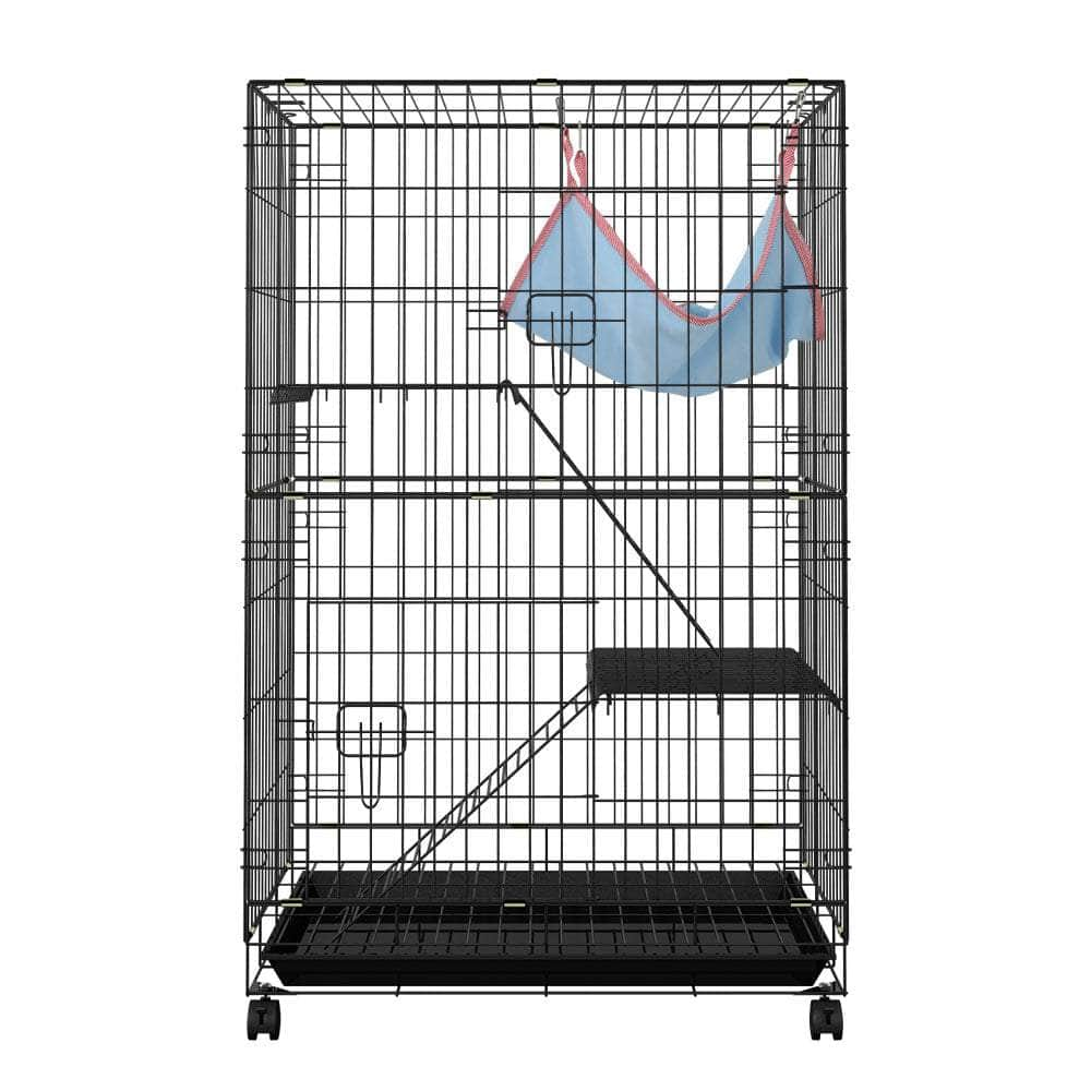 Rabbit Cage 100cm Hutch 3 Level Indoor