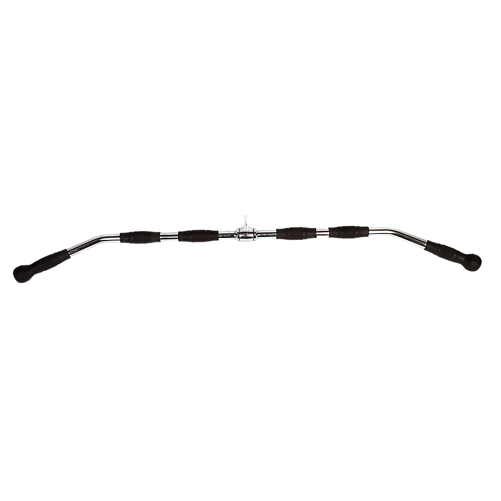 Randy & Travis Rubber-Coated Lat Pull-Down Bar Attachment