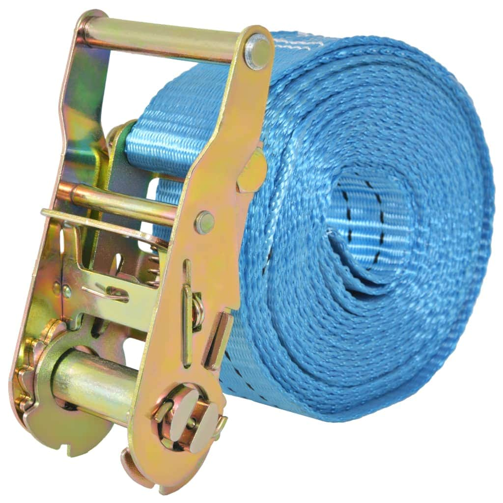 Ratchet Tie Down Straps 1 pcs 2 Tonnes Blue