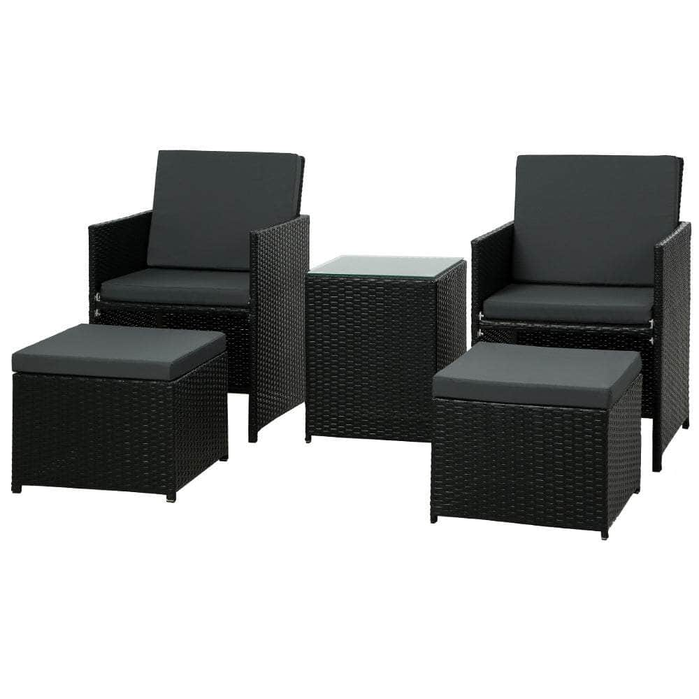 Recliner Chairs Sun Lounge Wicker Outdoor Furniture Patio Sofa