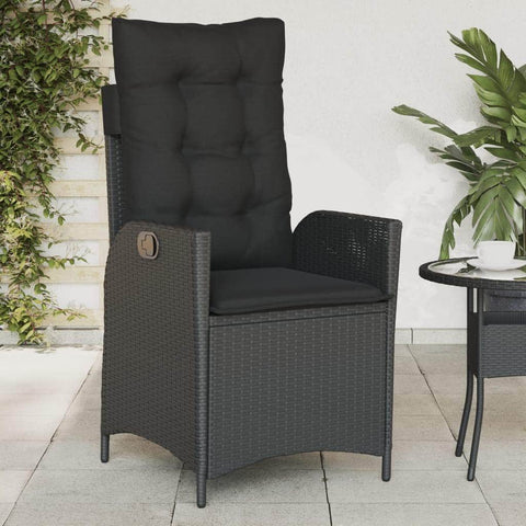 Reclining Garden Chair Poly Rattan