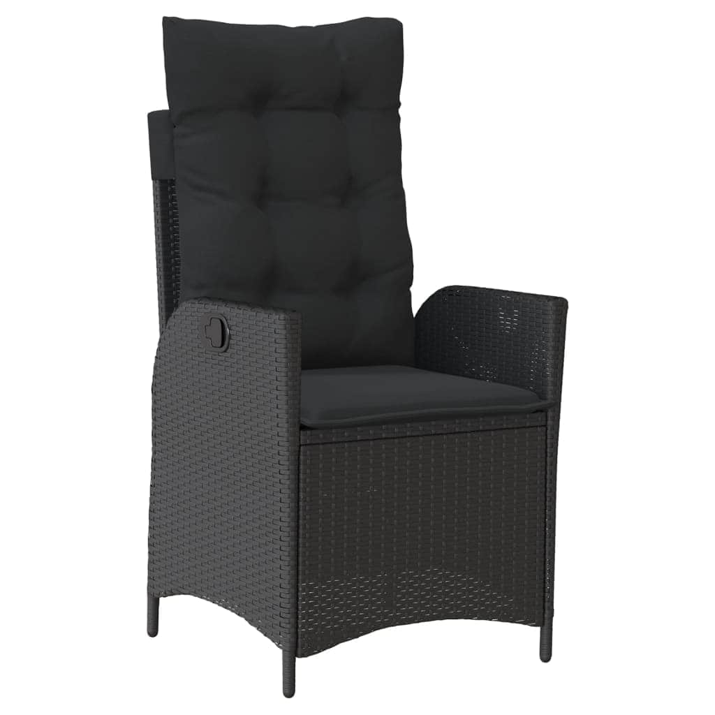 Reclining Garden Chair Poly Rattan