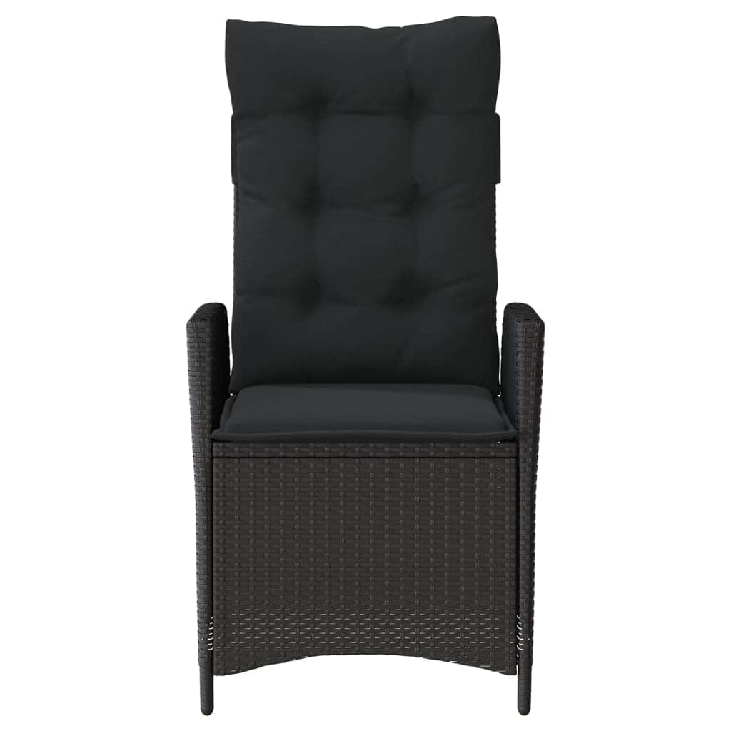 Reclining Garden Chair Poly Rattan