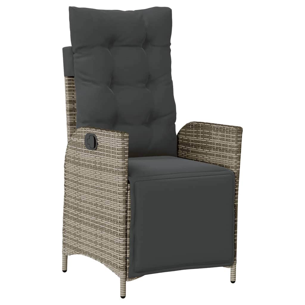 Reclining Garden Chair Poly Rattan