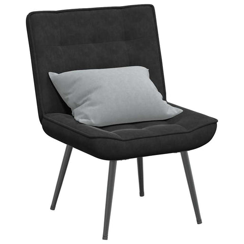 Relaxing Chair Black Velvet