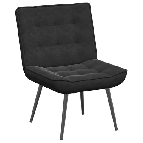 Relaxing Chair Black Velvet