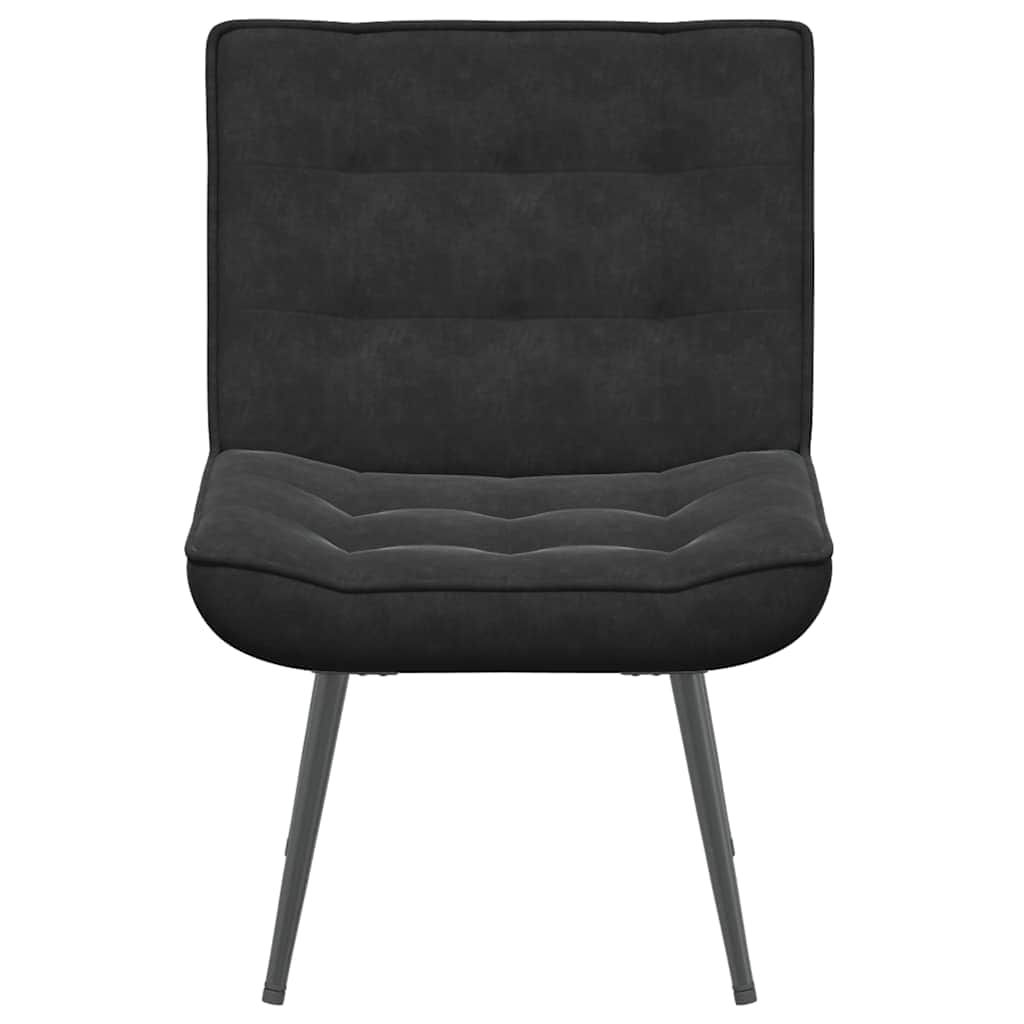 Relaxing Chair Black Velvet