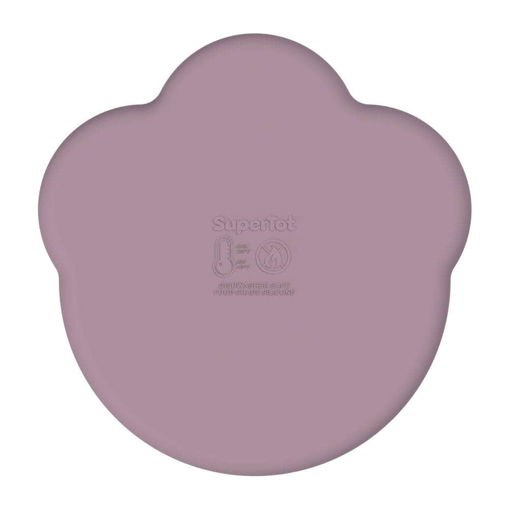 Remi Silicone Divider Plate Avocado Cream/Olive Green/Pink Clay