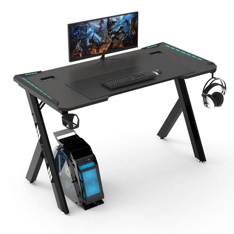 RGB Gaming Desk Y Shape Black 100cm EK-GD-100-AL