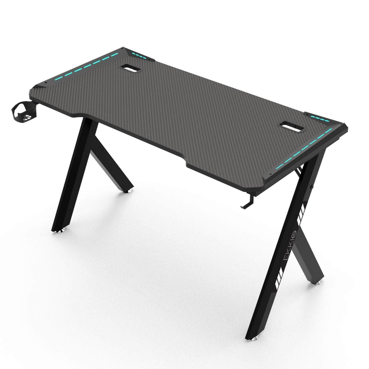 RGB Gaming Desk Y Shape Black 100cm EK-GD-100-AL