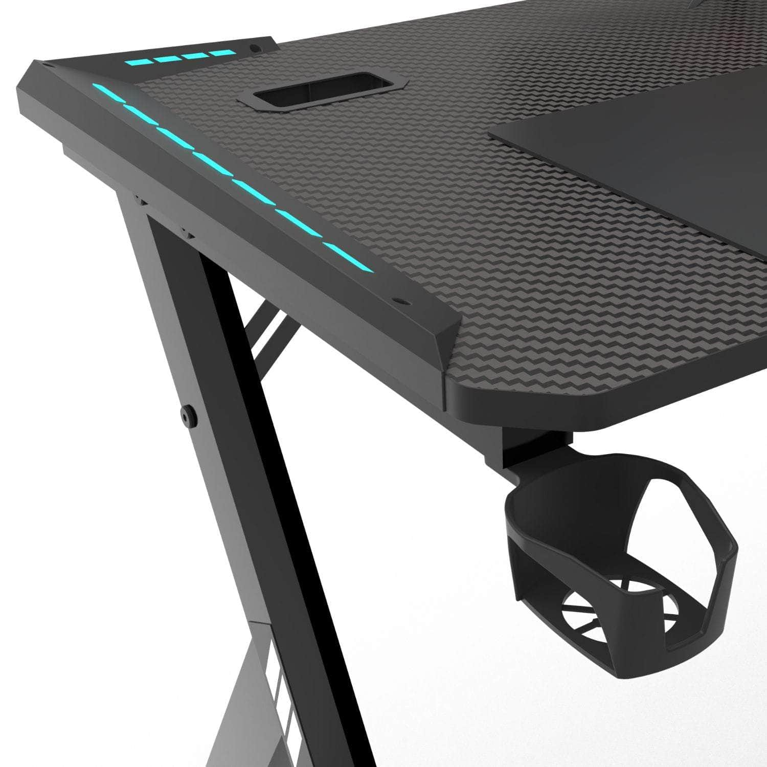 RGB Gaming Desk Y Shape Black 100cm EK-GD-100-AL