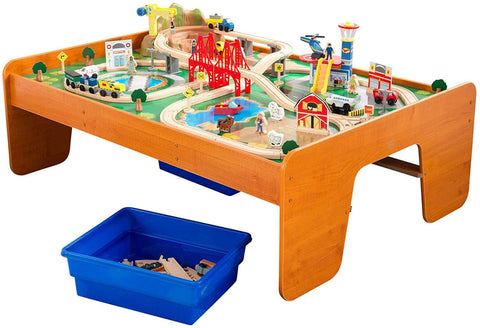 Ride Around Train Set And Table For Kids