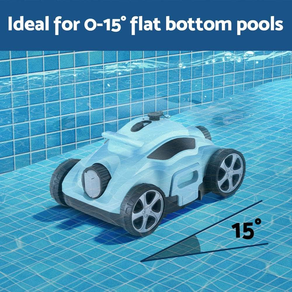 Robotic Pool Cleaner Automatic Floor Vacuum Robot Swimming Cordless