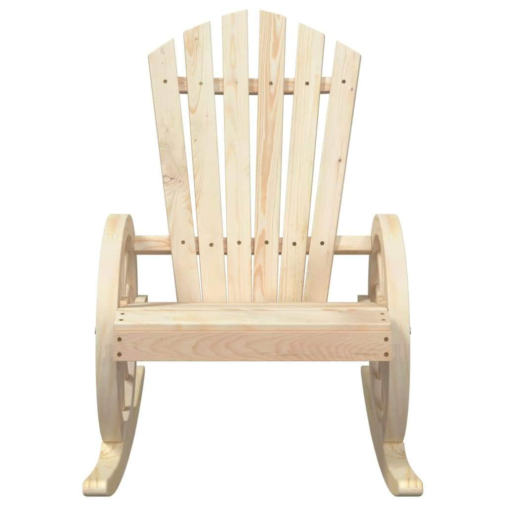 Rocking Adirondack Chair - Solid Wood Fir