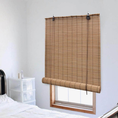 Roller Blind Bamboo Brown