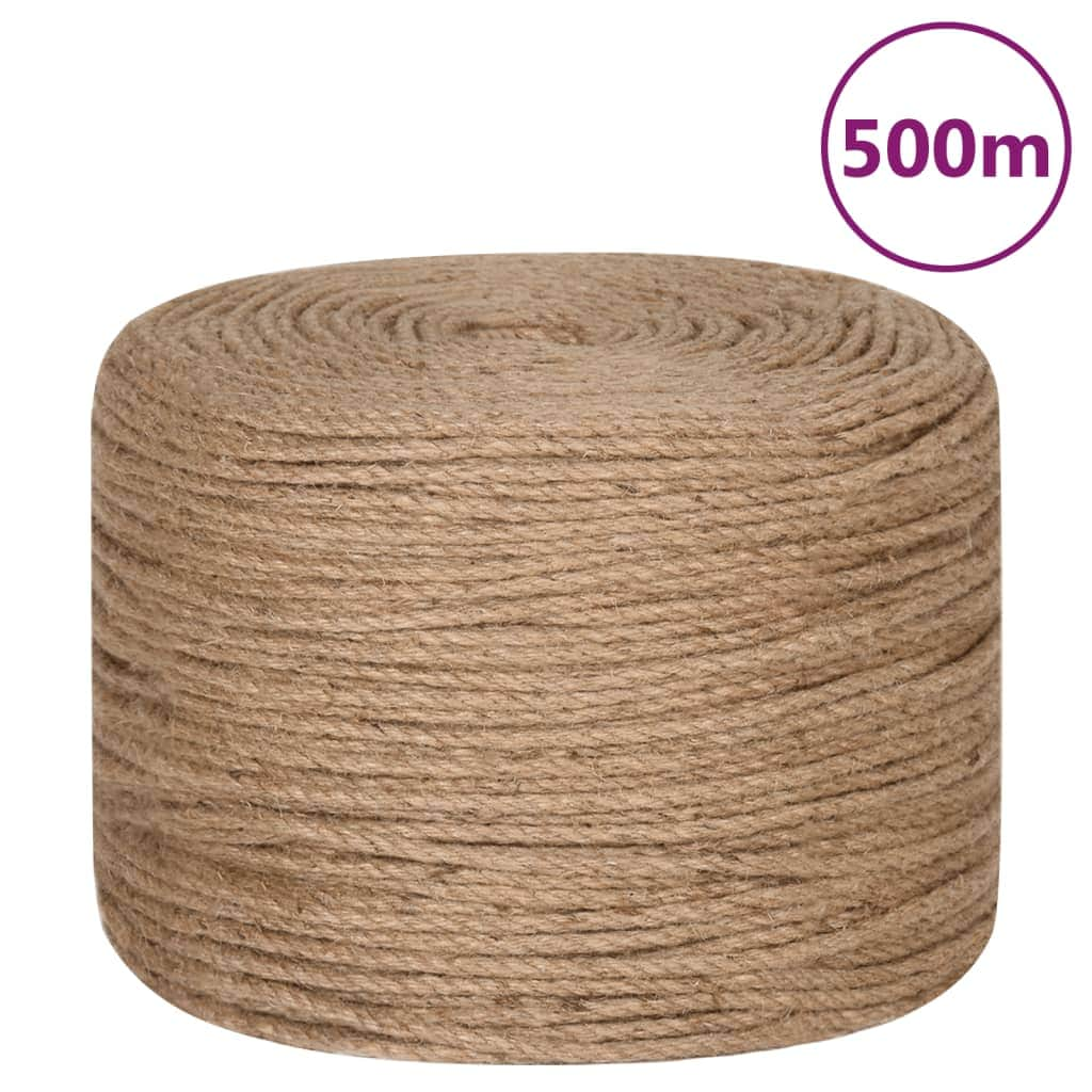 Rope 100% Jute 8 mm 500 m