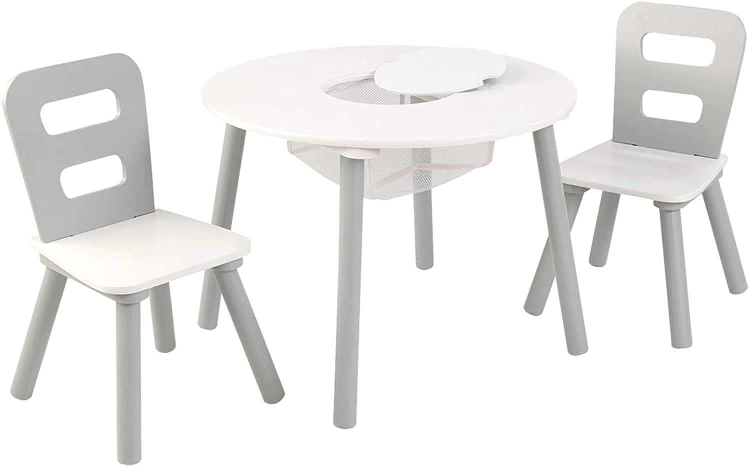 Round Table and 2 Chair Set for Kids