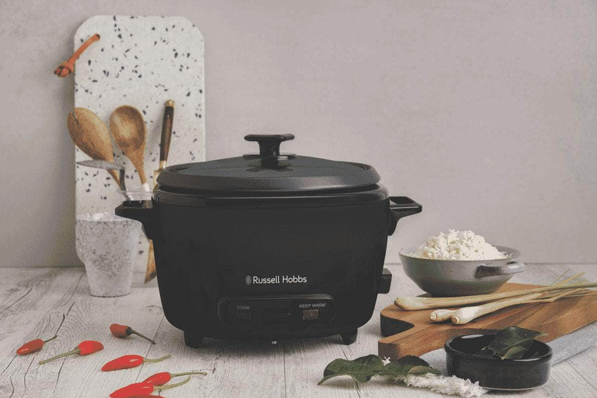 Russell Hobbs Turbo Rice Electric Pot Cooker RHRC20BLK