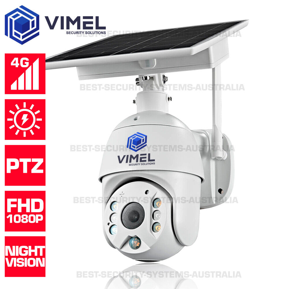 Solar 4G PTZ Cam 24/7