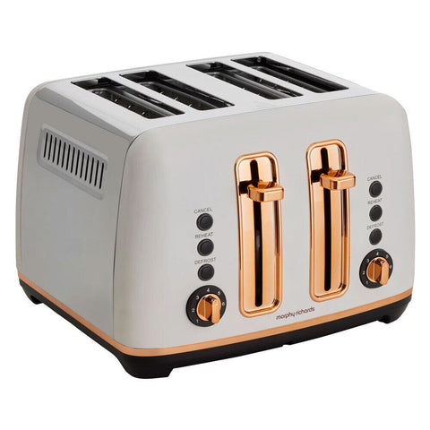 Ascend 4-Slice Bread Toaster, Rose Gold White