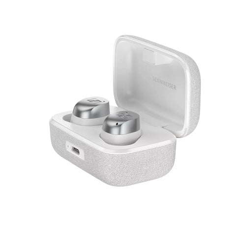 New Sennheiser Momentum 4 True Wireless In-Ear Headphones White Silver