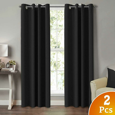 Blackout Curtains 2X Eyelet Pair