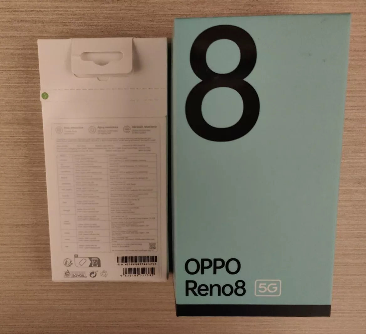 OPPO Reno 8 5G Shimmer Gold Unlocked