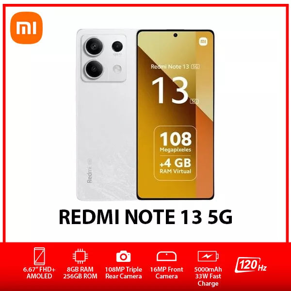 Redmi Note 13 5G 8GB 256GB Mobile White