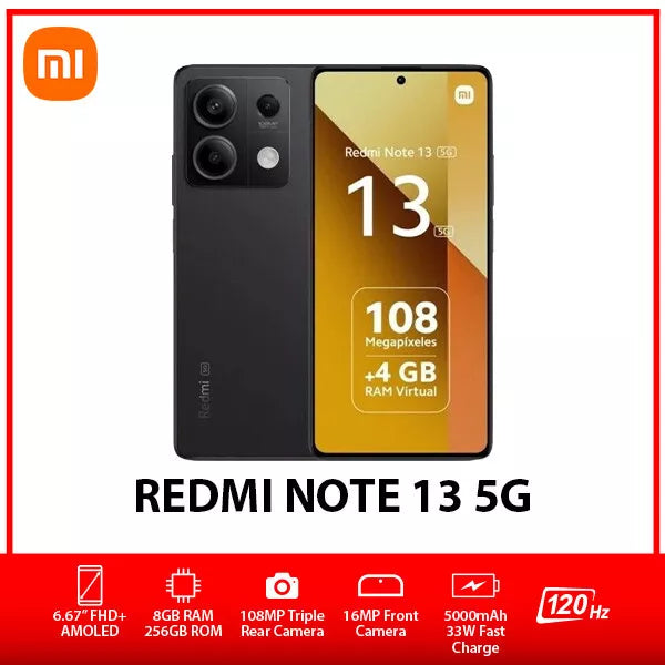 Redmi Note 13 5G 8GB 256GB Black