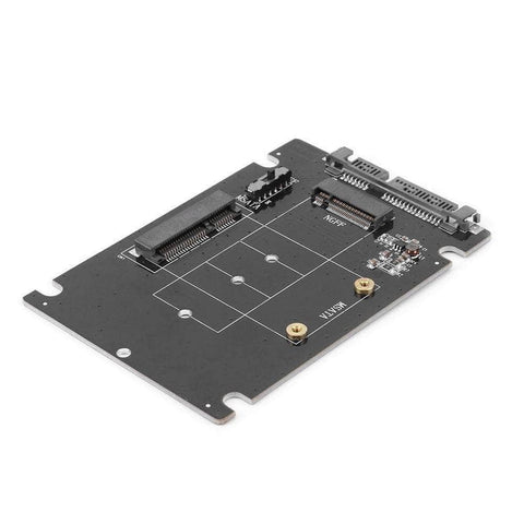 Sa207 Msata + M.2 (Ngff) To Sata 2 In 1 Combo Adapter