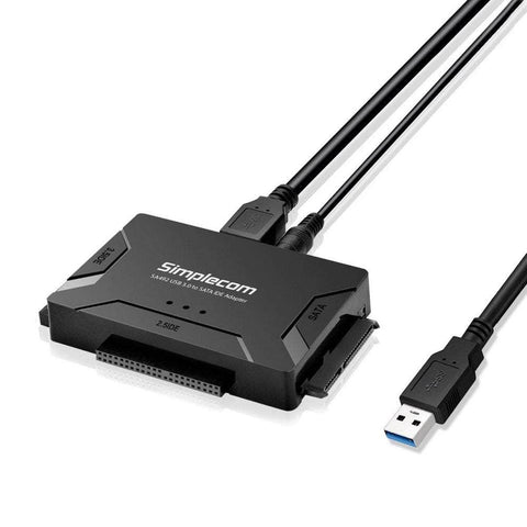 Sa492 Usb 3.0 To 2.5/3.5/5.25 Inch Sata Ide Adapter With Power Supply