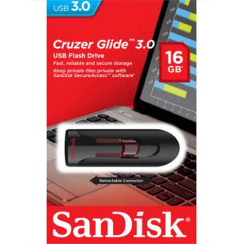 Sdcz600-016G 16Gb Cz600 Cruzer Glide Usb 3.0 Version