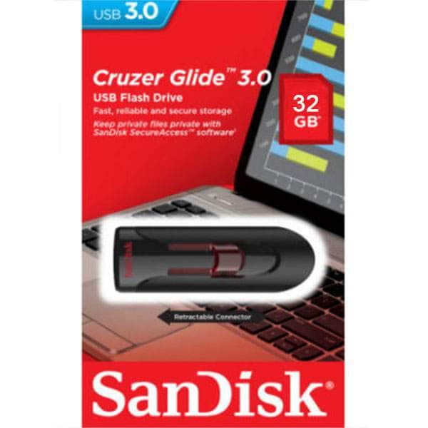 Sdcz600-032G 32Gb Cz600 Cruzer Glide Usb 3.0 Version